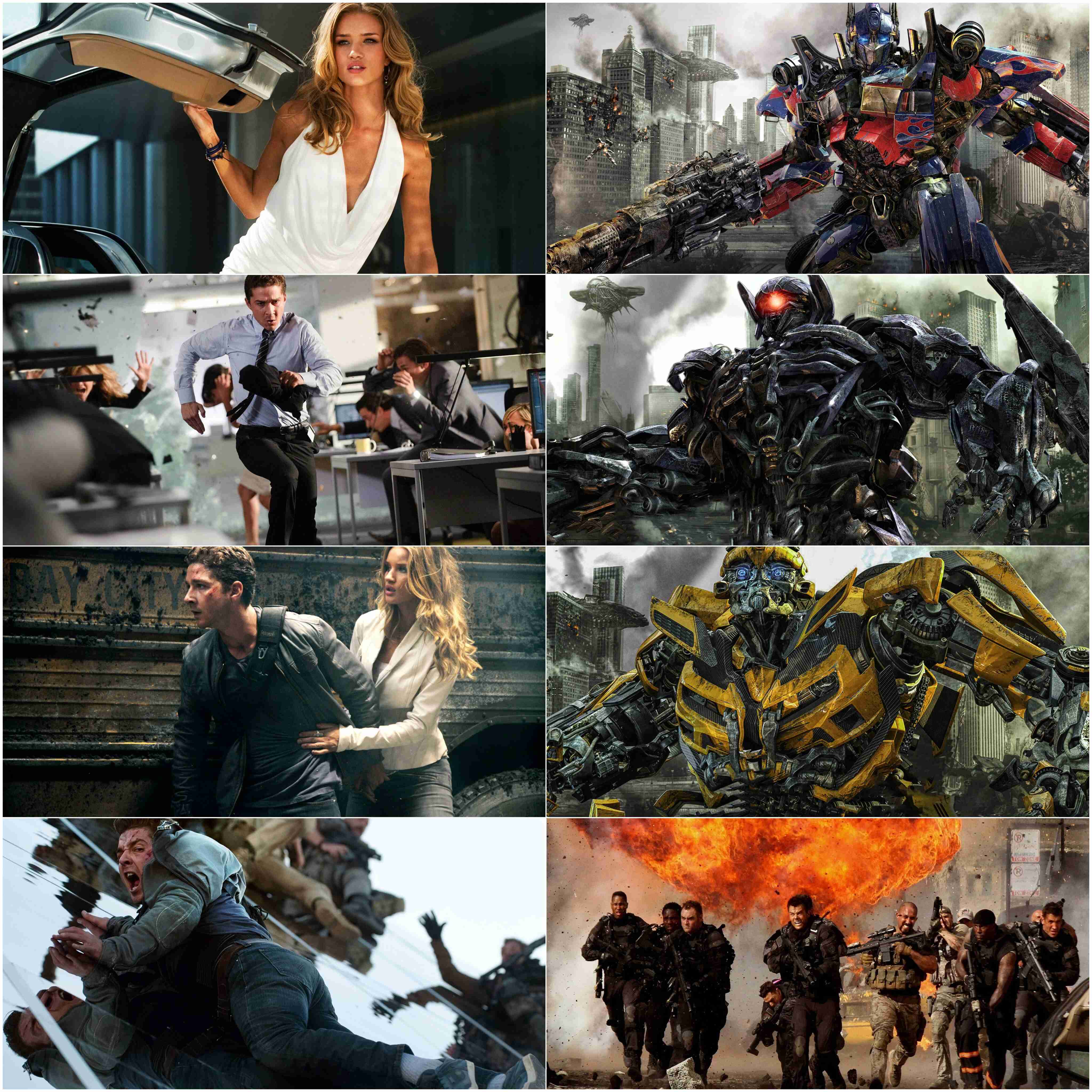 Transformers - Dark of the Moon (2011) (Hindi + English) Dual Audio Hollywood Movie BluRay HD ESub screenshot